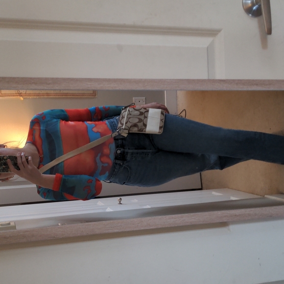 Coach Crossbody Messenger Bag - Picture 2 of 4